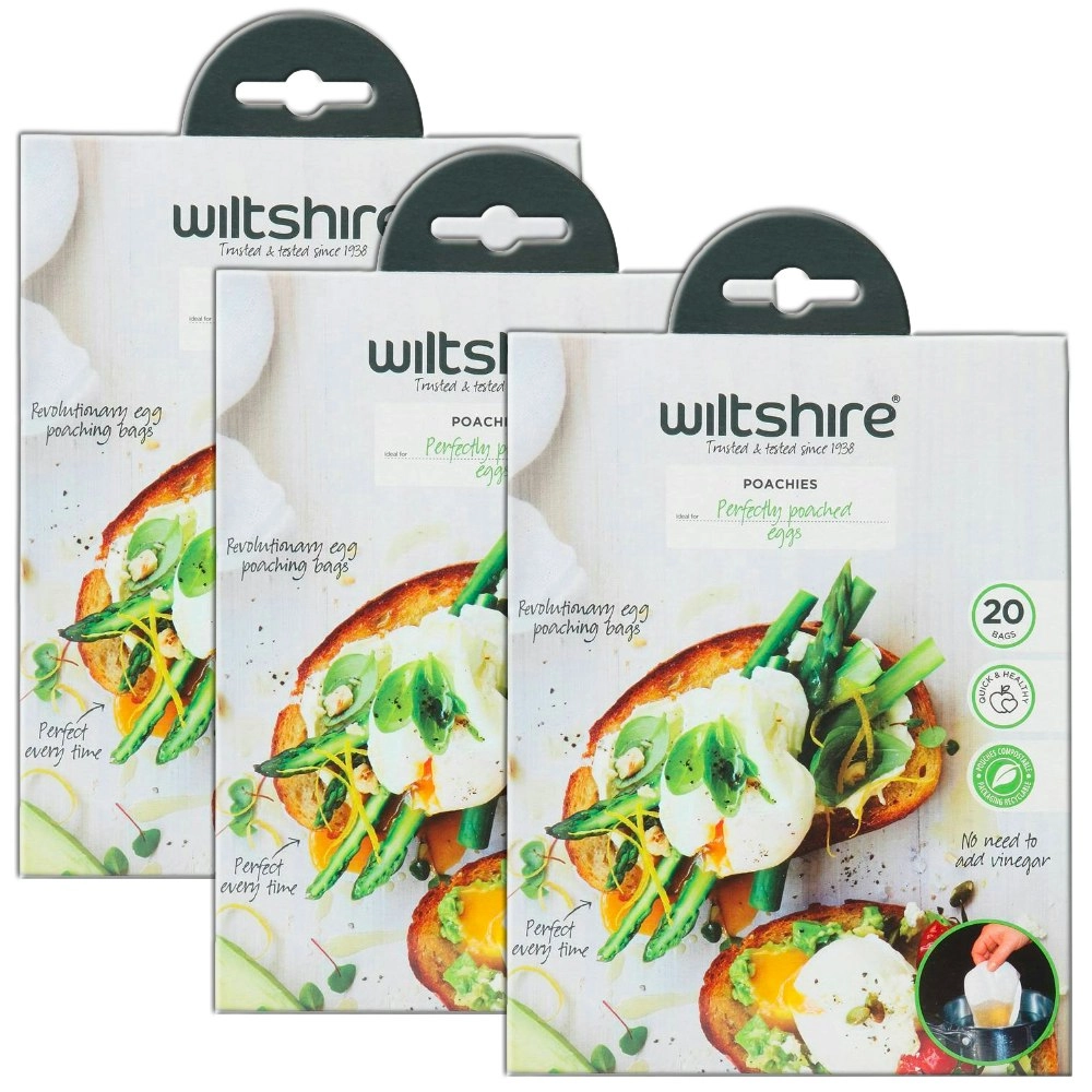 Wiltshire Poachies Non Sitck Egg Poacher | 60 Bags 43550