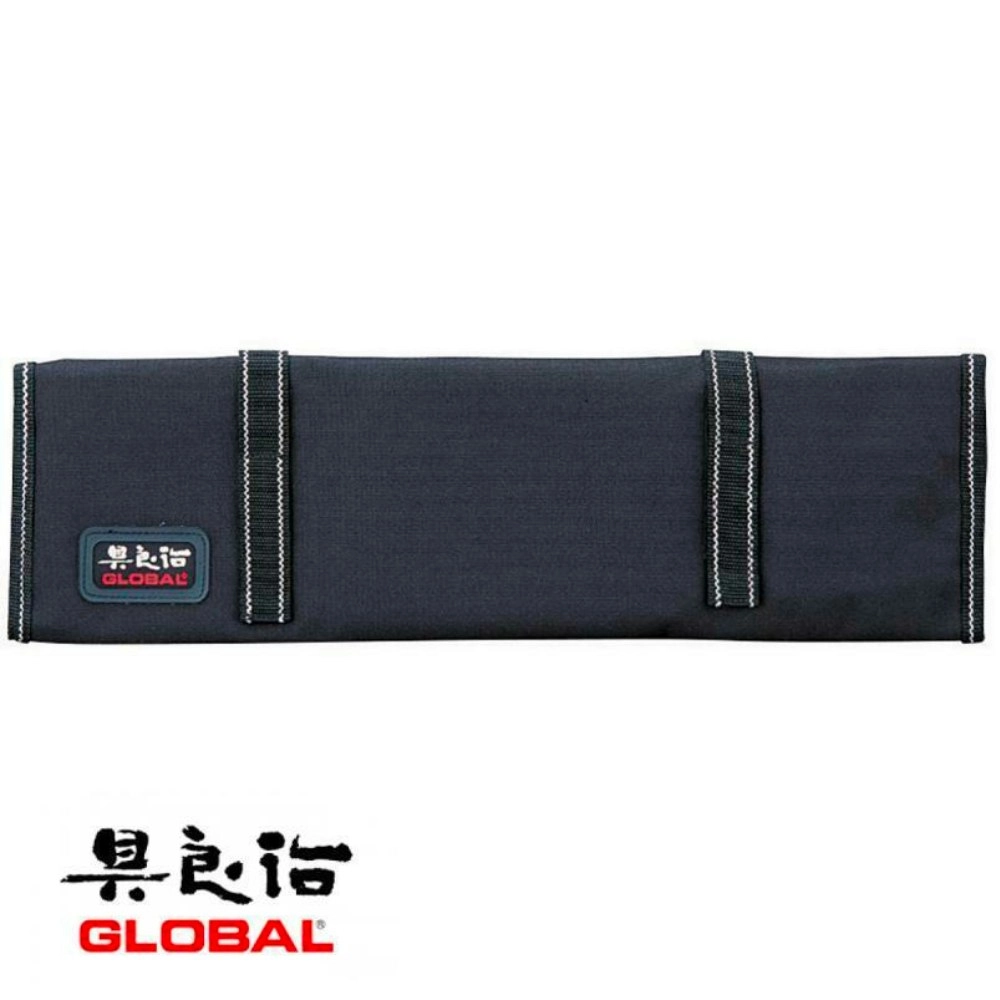 Global Soft Knife Roll 9 Pockets Kitchen Chef Knives Storage Bag / Case