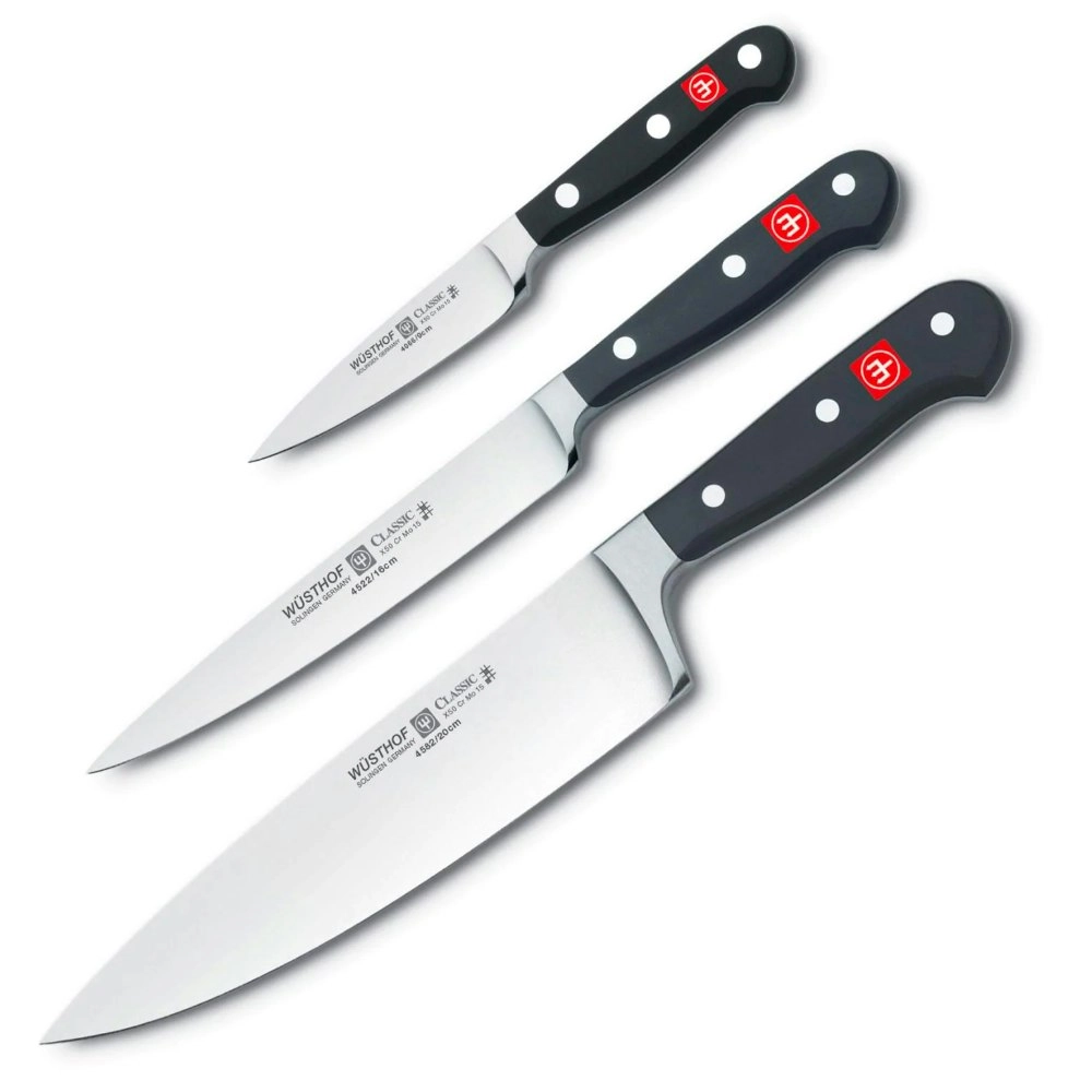 Wusthof Classic 3 Piece Knife Set