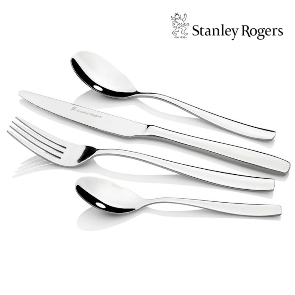 Stanley Rogers Amsterdam Stainless Steel 30 Piece Cutlery Set | 30pc