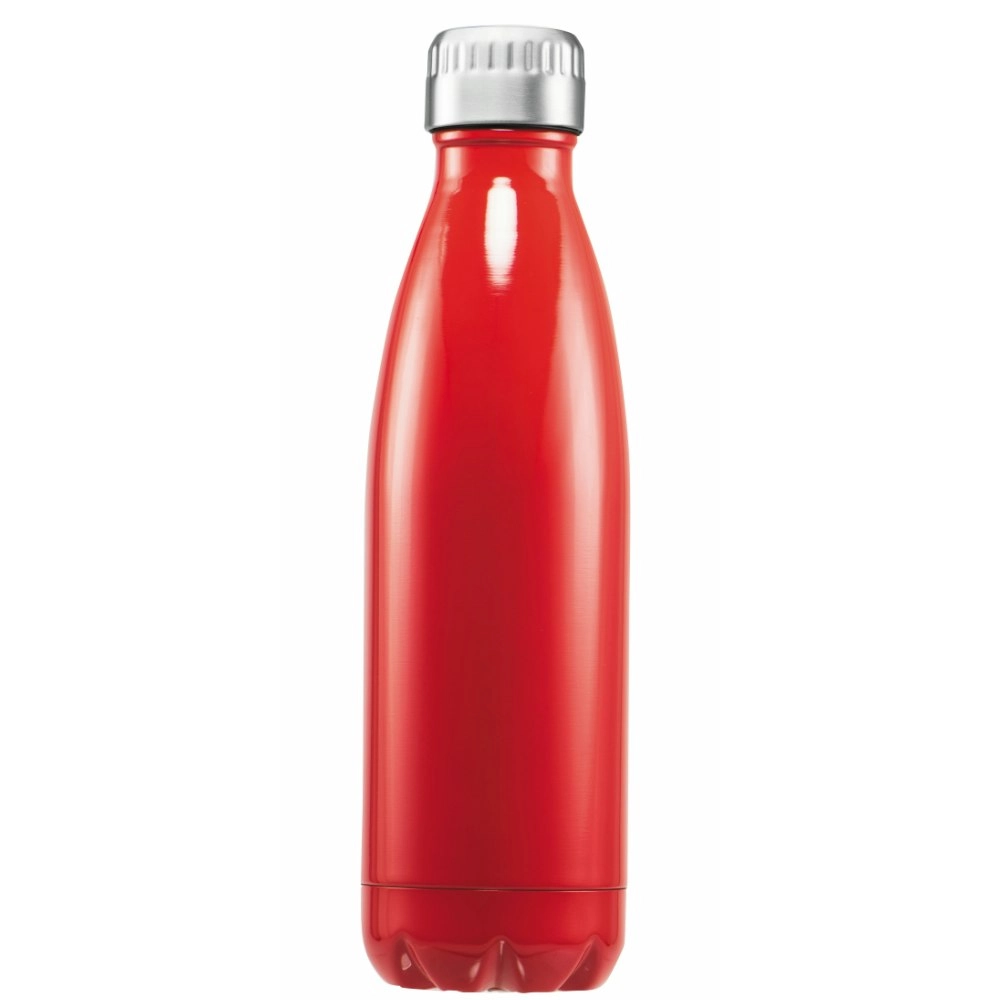 New Avanti Fluid Twin Wall Stainless Vacuum Drink Bottle 750ml   Red