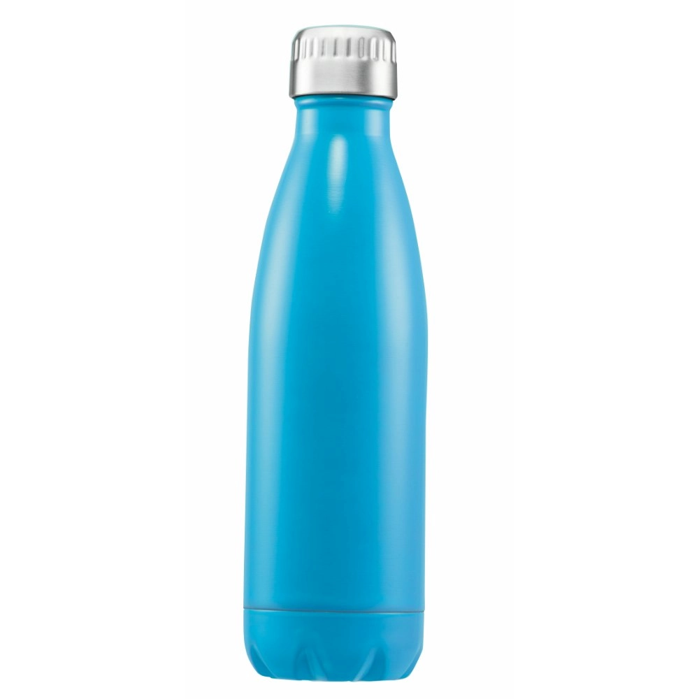 New Avanti Fluid Twin Wall Stainless Vacuum Drink Bottle 500ml - Turquoise Blue