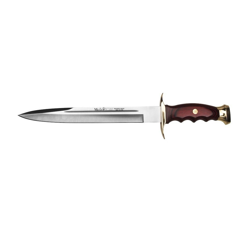 Muela Pig Hunter 26 Hunting Knife Coral Wood Handle | YMBW26