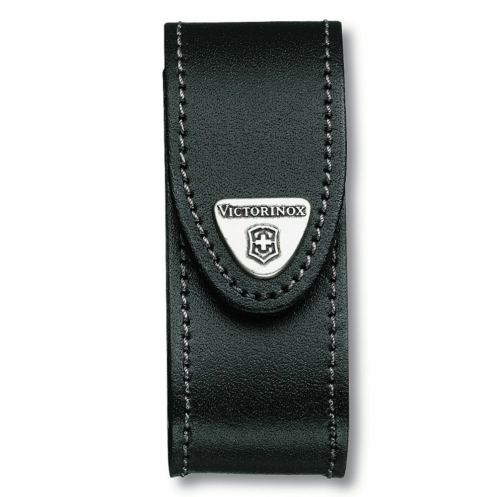 Victorinox Swiss Army Knife Pouch Sheath 2-4 Layer Black Suits Climber Huntsman