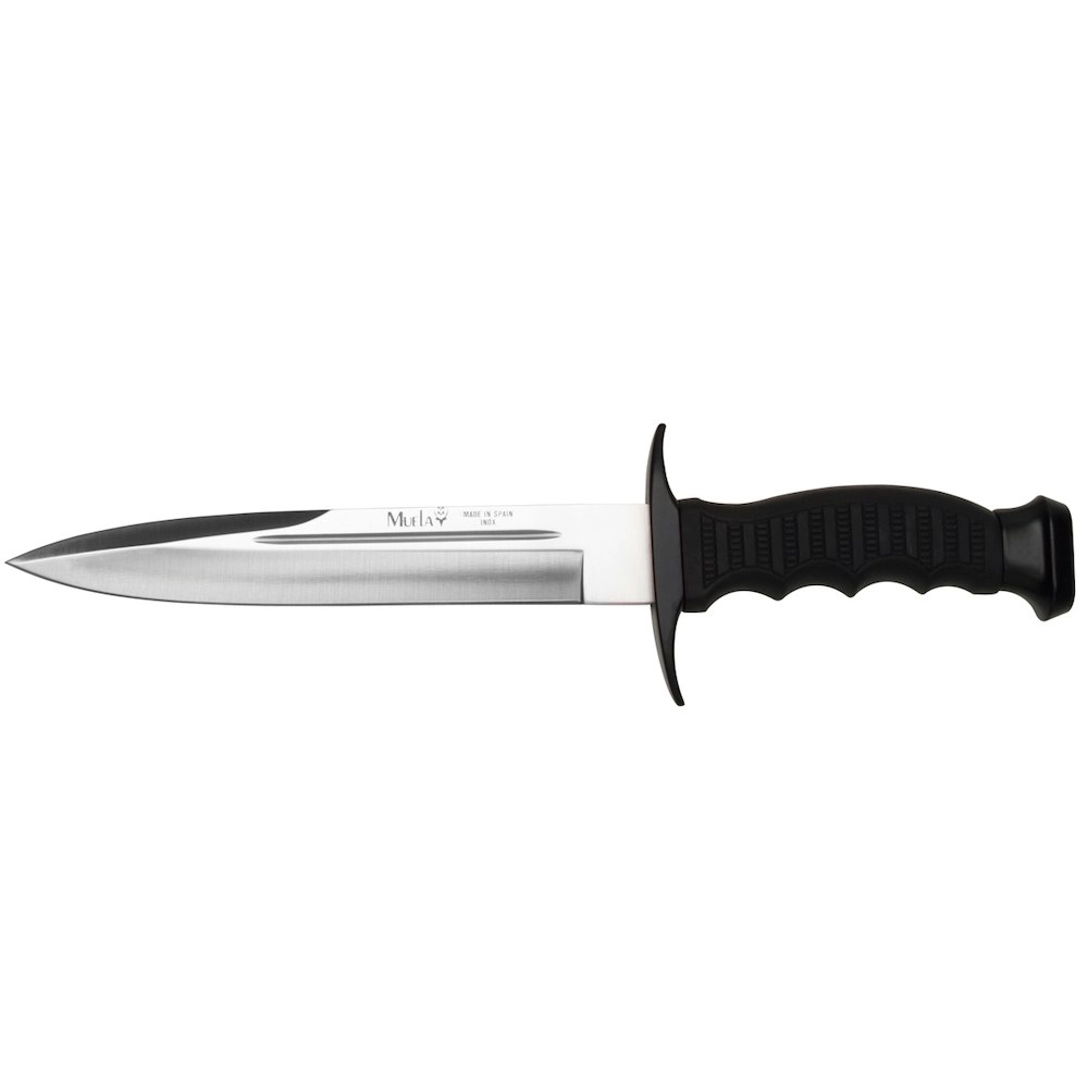 Muela Defender 19 Fishing Hunting Knife | Black Rubber Handle YM95191