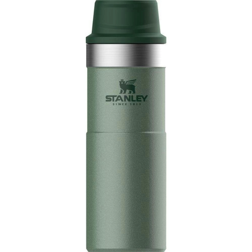 New Stanley CLASSIC 473ml 16oz Insulated GREEN Trigger Action Travel Mug