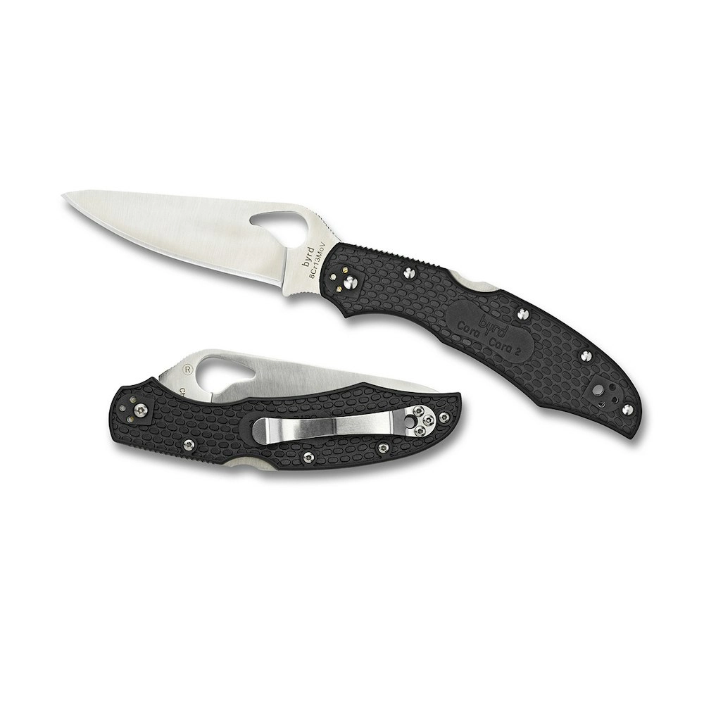 Spyderco Cara Cara 2 Lightweight Black - Plain Blade YSBY03PBK2