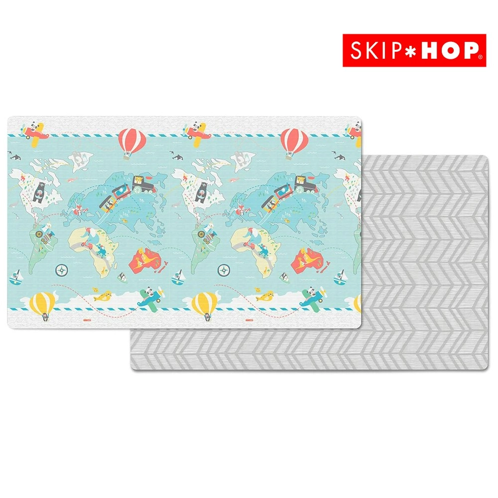 Skip Hop Doubleplay Reversible Play Mat Kids Baby - Little Travellers