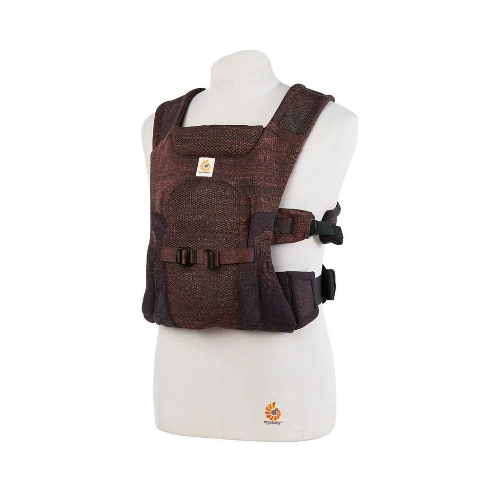 Ergobaby Aerloom Newborn Baby Carrier | Black Pearl