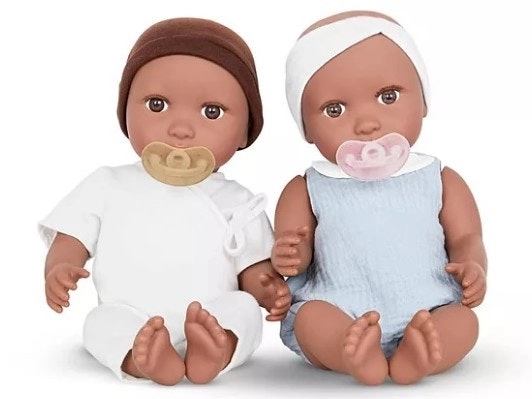 Babi 14" Baby Doll Twins with Accessories