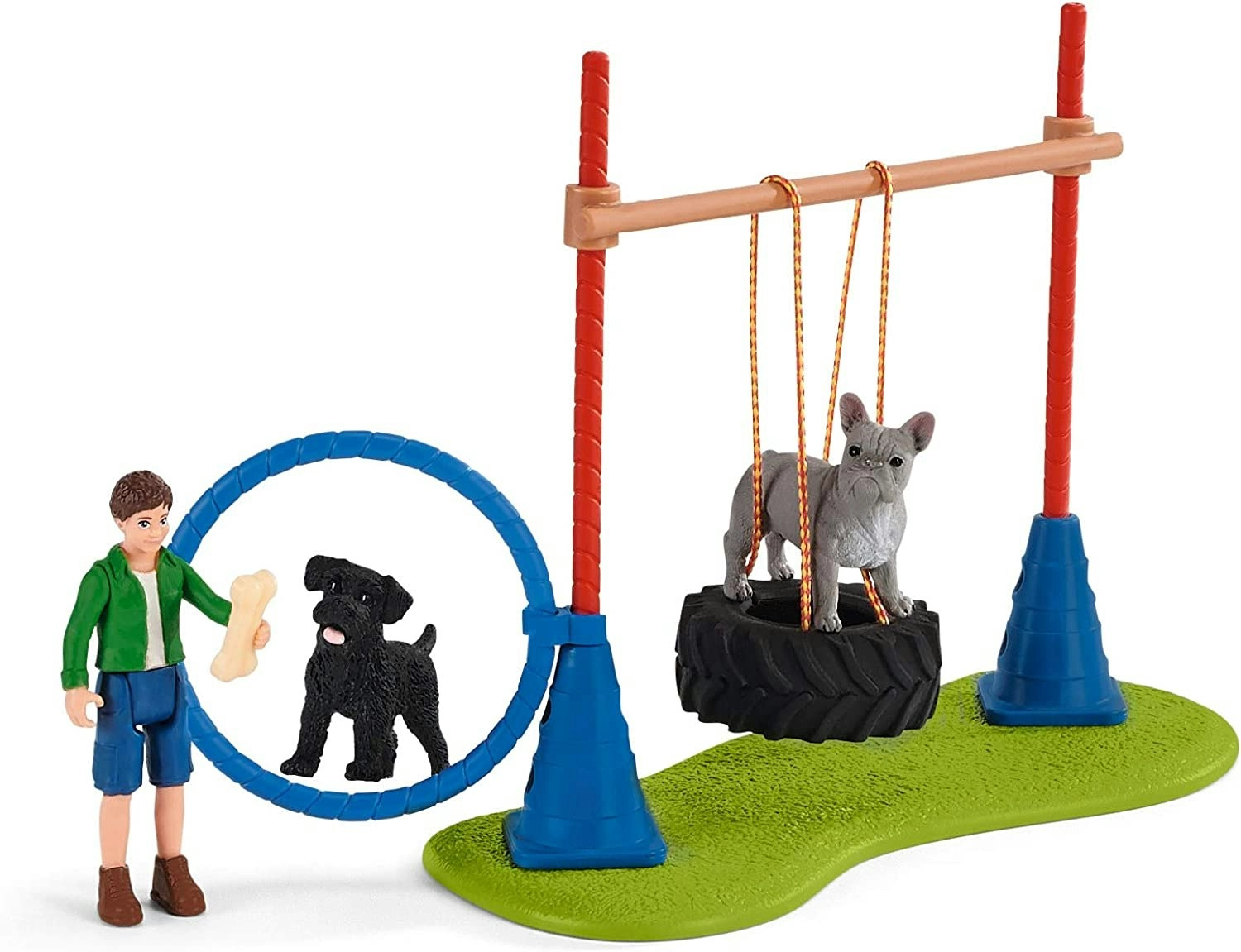 Schleich Puppy Agility Training