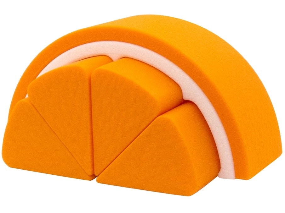 Living Textiles Silicone Orange Puzzle