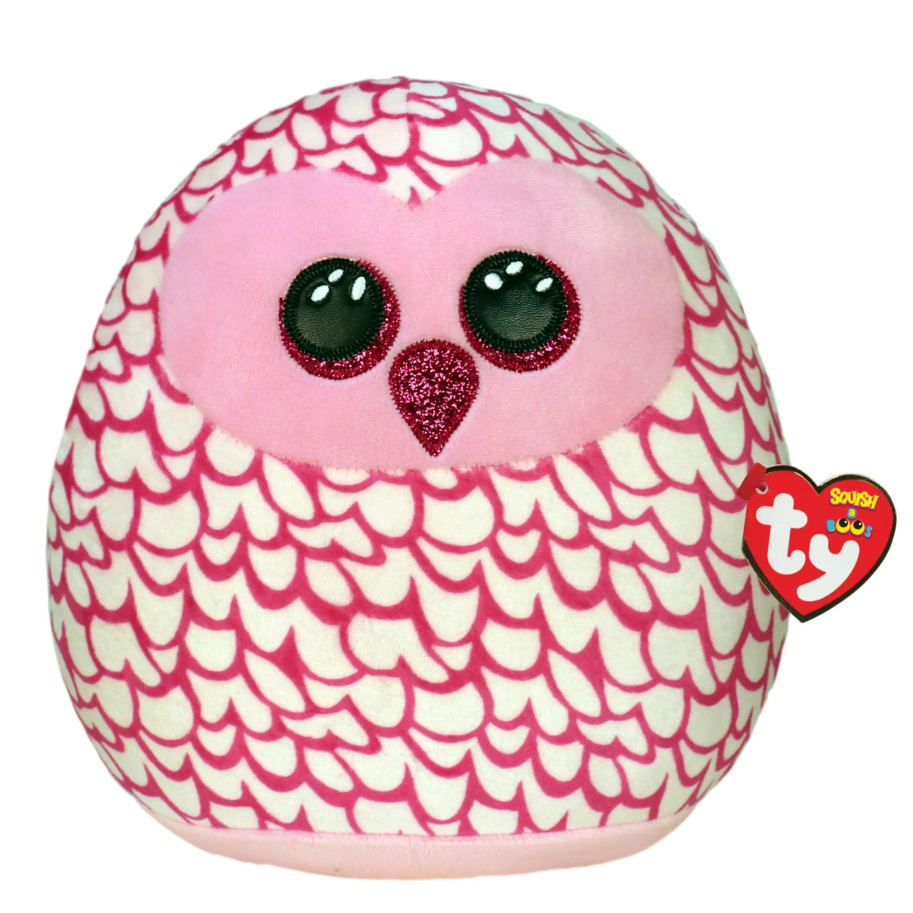 Ty Squish A Boo 10" Pinky Owl