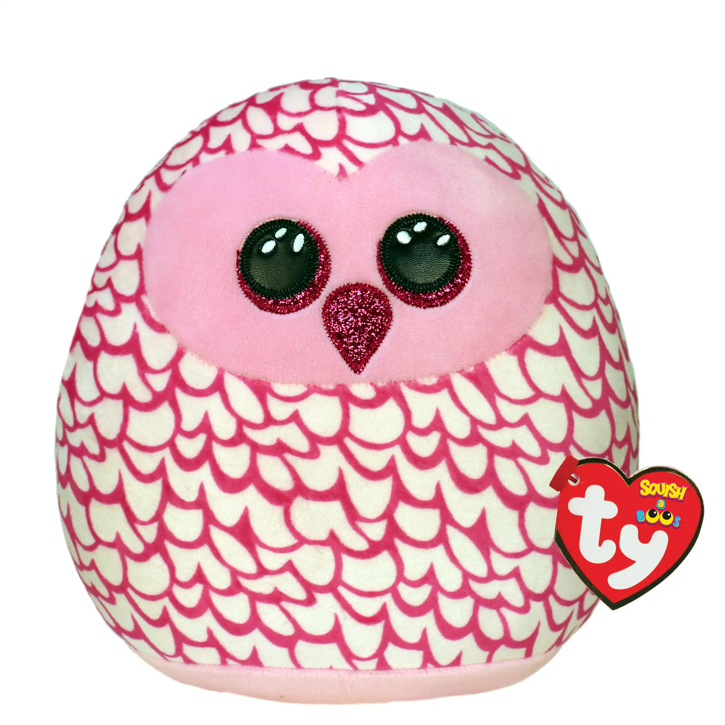 Ty Squish A Boo 14" Pinky Owl