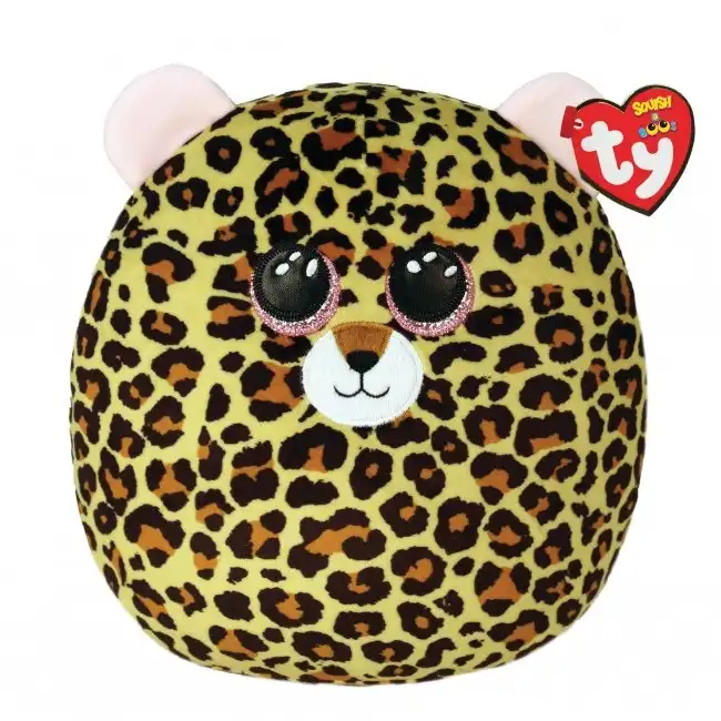 Squish A Boo 10" Livvie Leopard