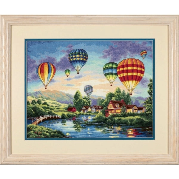 Dimensions Stitch Kit, Balloon Glow- 41x30cm