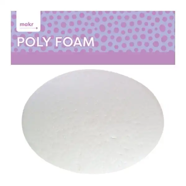 Makr Polyfoam Box, Oval- 15x11cm