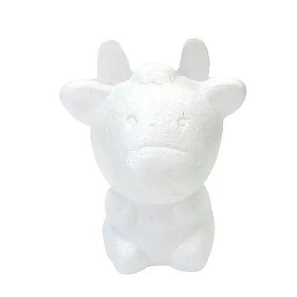 Makr Polyfoam Animals, Cow- 14.5cm x 11cm