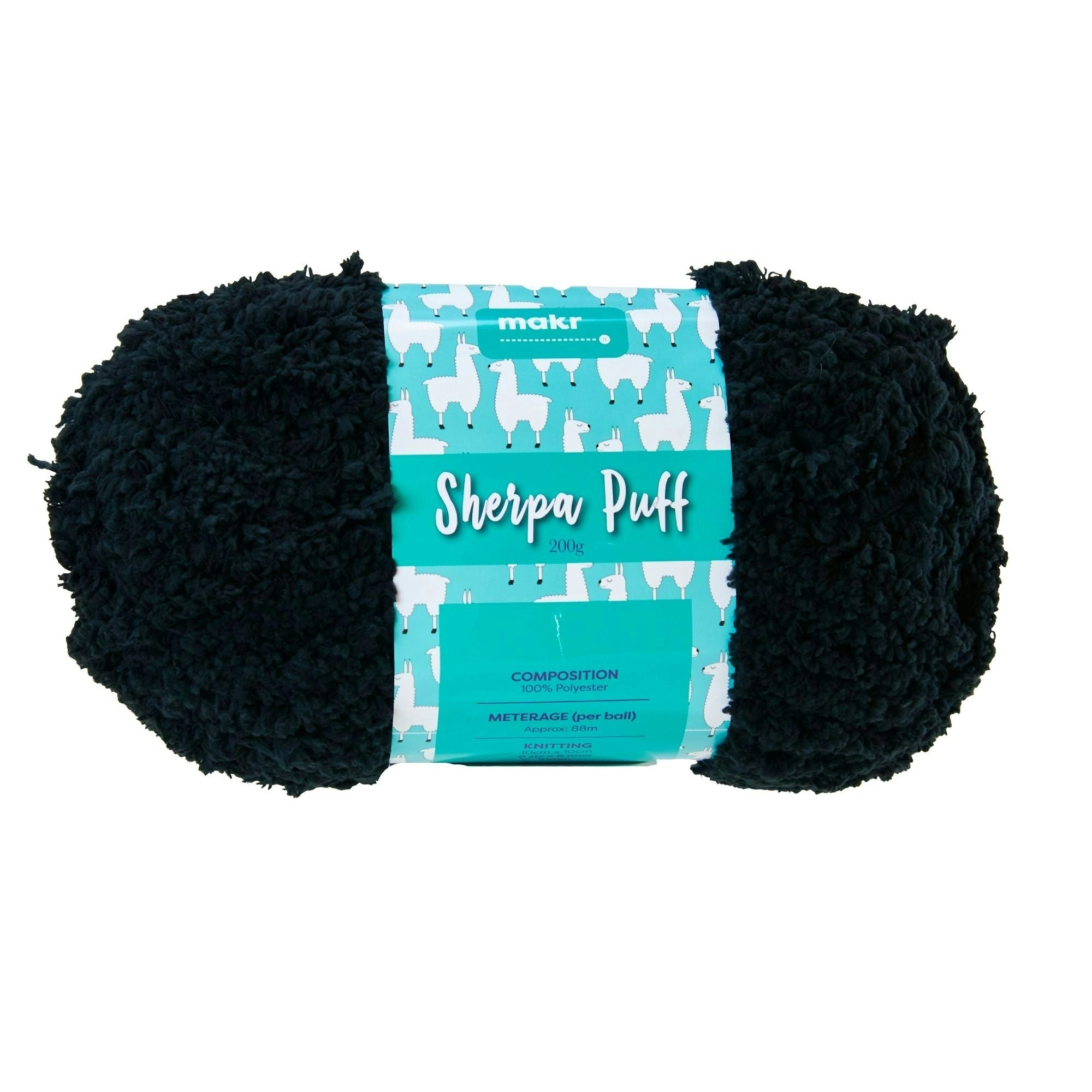 Makr Sherpa Puff Crochet & Knitting Yarn, 200g