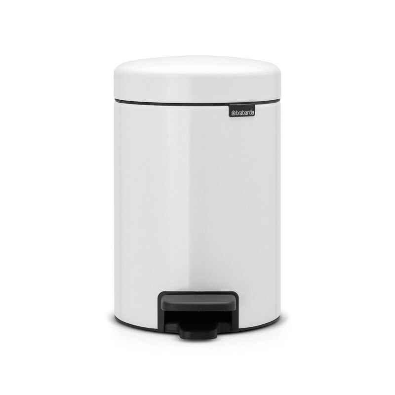 Brabantia newICON 3L Pedal Bin - White