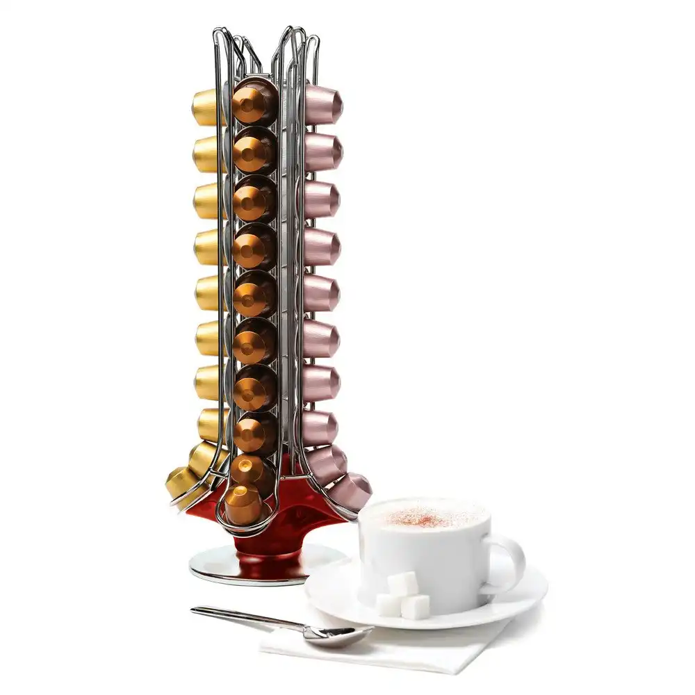 Capital 50 Carousel Coffee Capsules Holder - Red