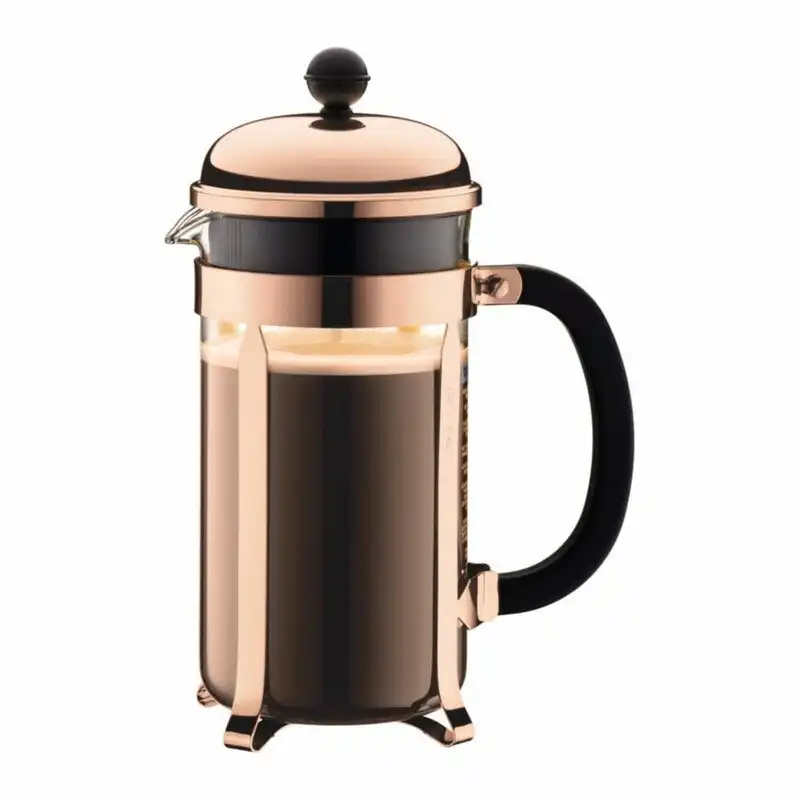 Bodum 1928-18 Chambord French Press Copper, 1.0L - 8 Cup Capacity Copper