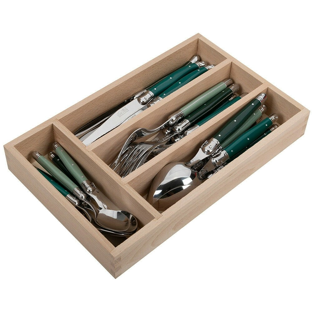 AndrÃƒÂ© Verdier Laguiole Debutant St. Tropez 24 Piece Cutlery Set