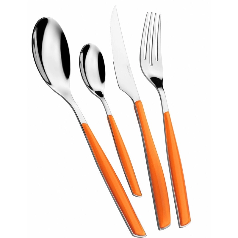 Bugatti Glamour 24pc Cutlery Set - Orange