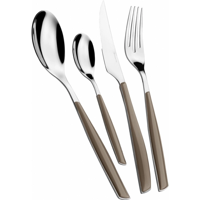 Bugatti Glamour 24pc Cutlery Set - Tobacco