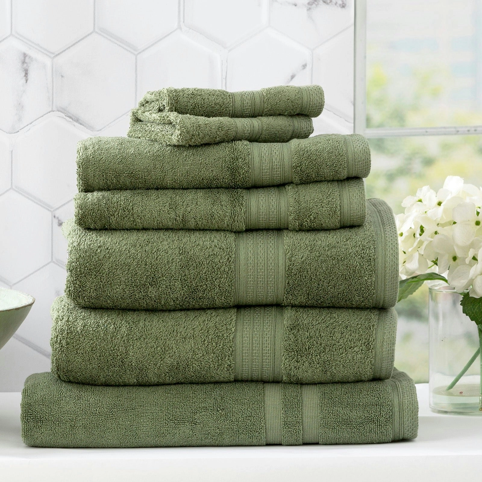 Stella Bamboo Towel Sets Jade