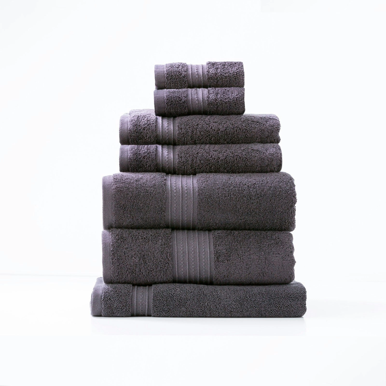 Brentwood Quick Dry Towel Sets Carbon