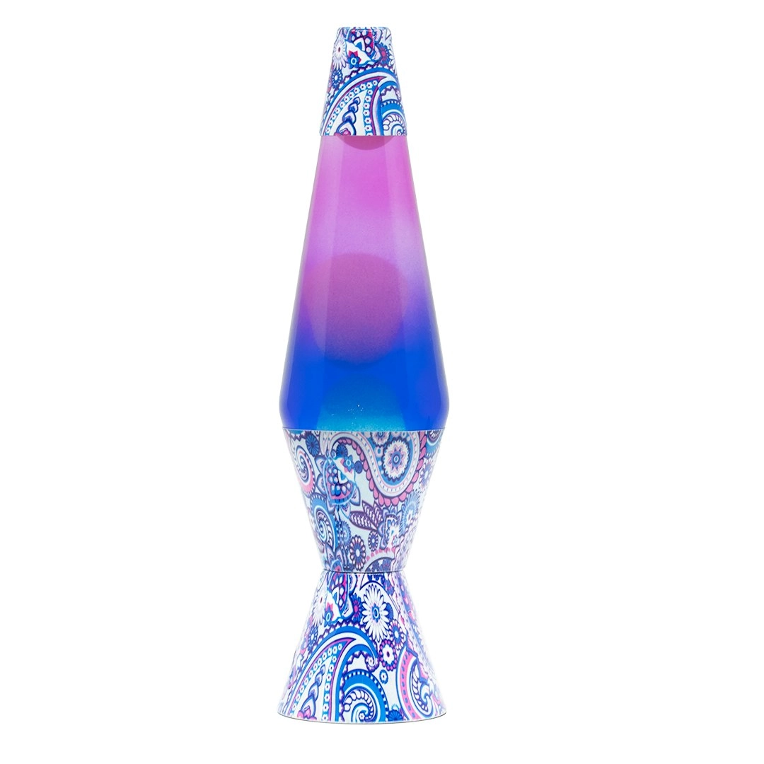 Paisley Blue Lava Lamp