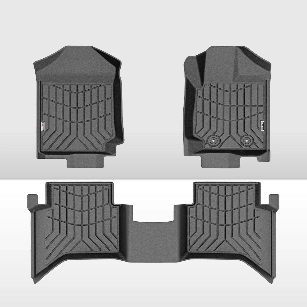 Kiwi Master 3D TPE Car Floor Mat for Ford Ranger Wildtrak Raptor 2011-MY2022 PX PX2