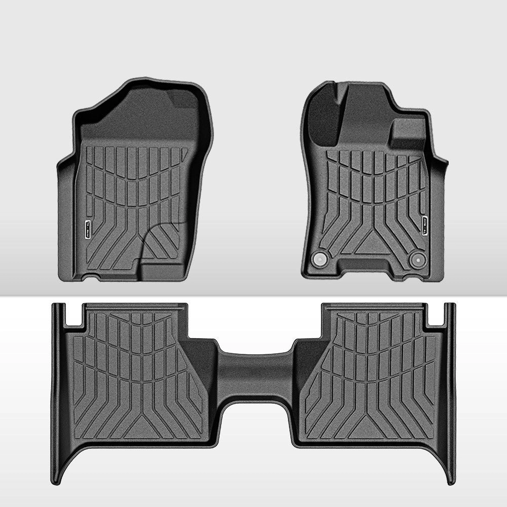 Kiwi Master 3D TPE Floor Mats for Nissan Navara NP300 D23 2015-Current