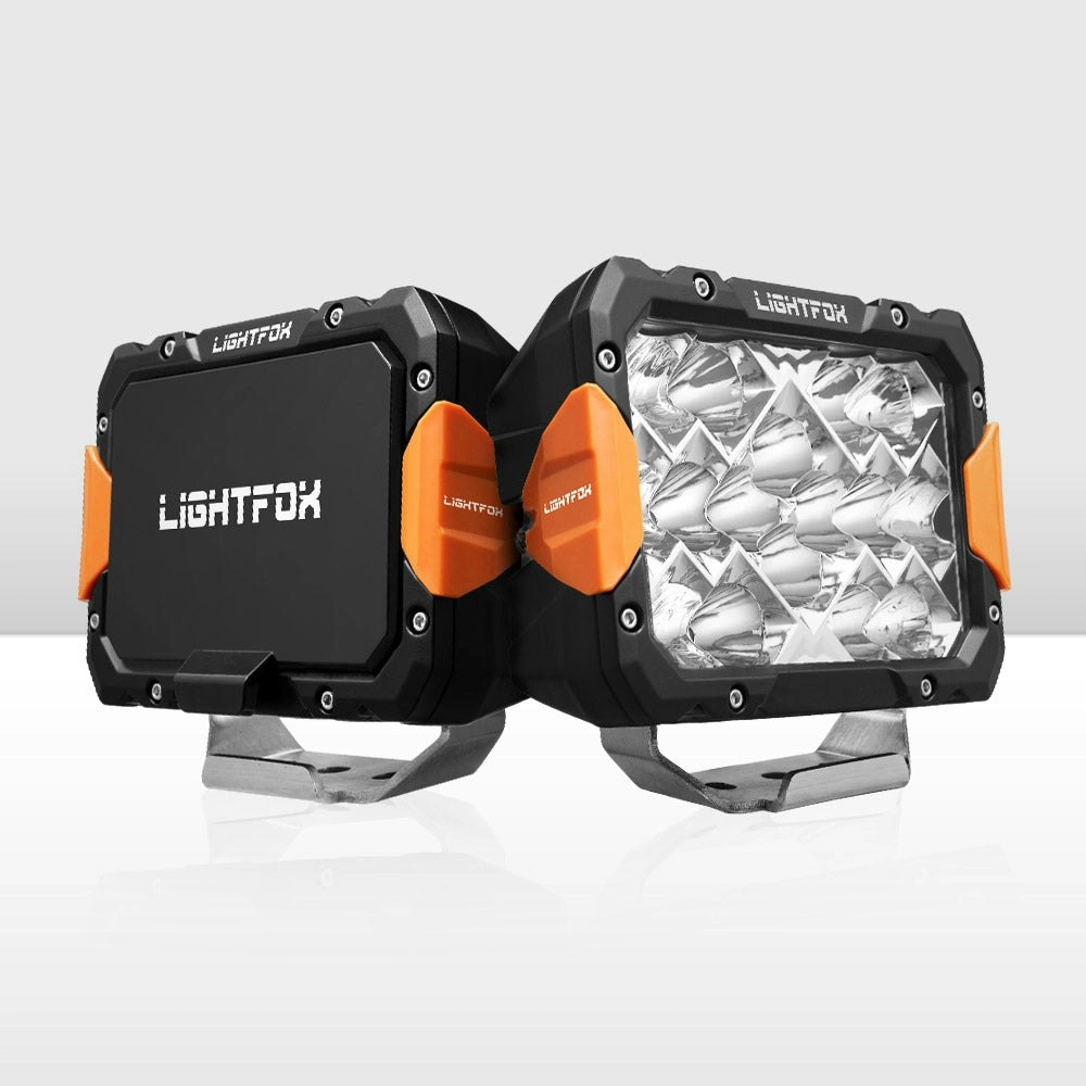 Lightfox Pegasus Series 9inch Osram LED Driving Lights 1 Lux @ 906m 11,390 lumens