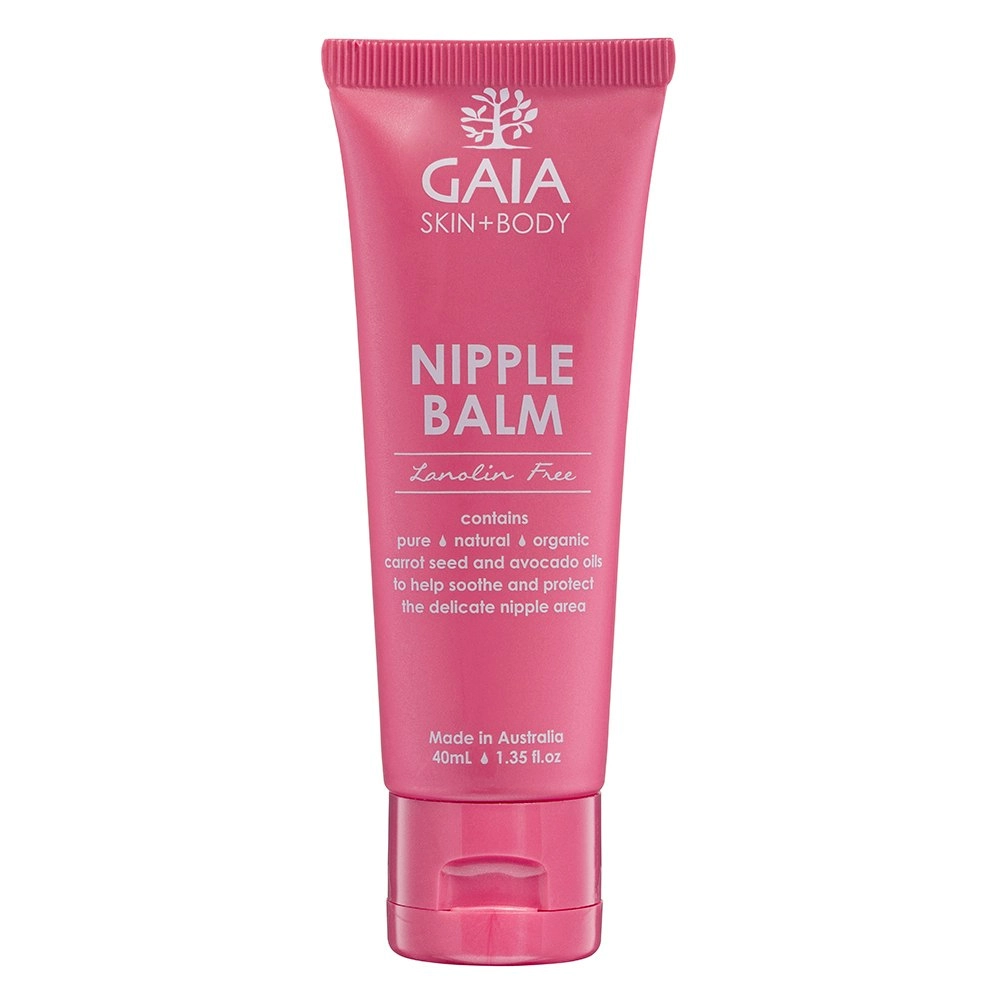 Gaia 40ml Natural/Organic Nipple Balm Mothers/Women Beeswax/No Animal Testing