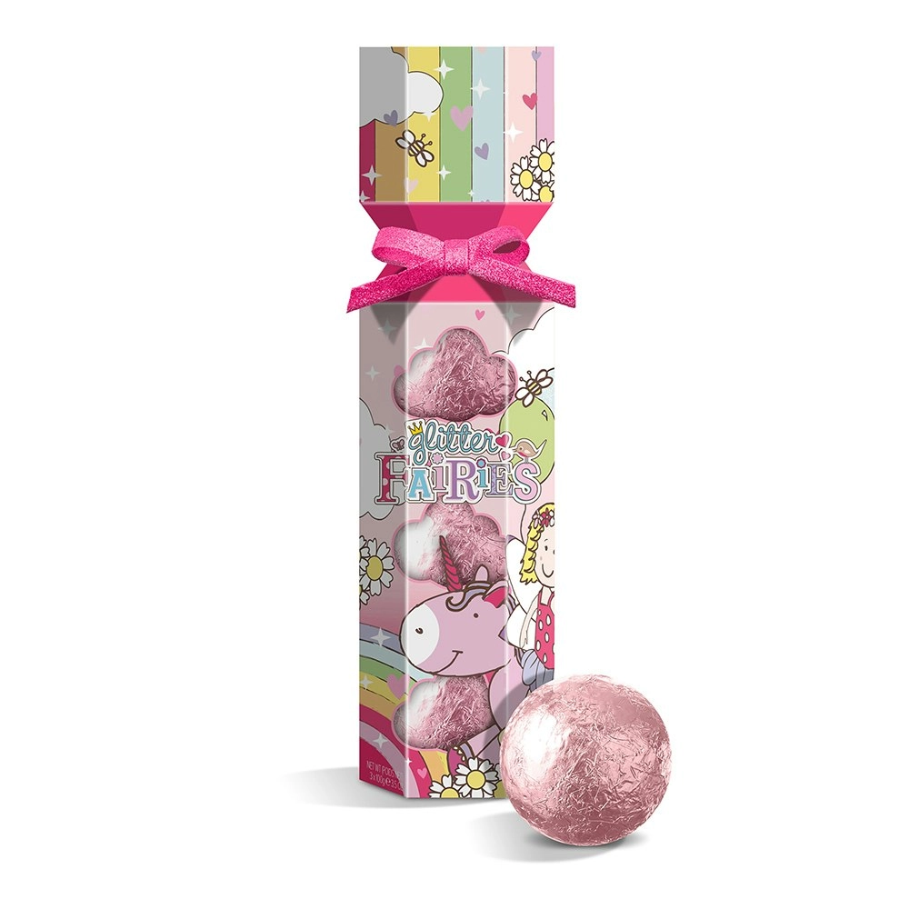 3pc The Luxury Bathing Company 100g Magical Fizz Ball Sparkling Bath Bomb Fizzer