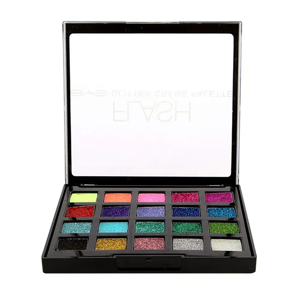 BYS 10g Glitter Creme Eyeshadow Palette 20 Colour Eye Makeup Shadow Cosmetic