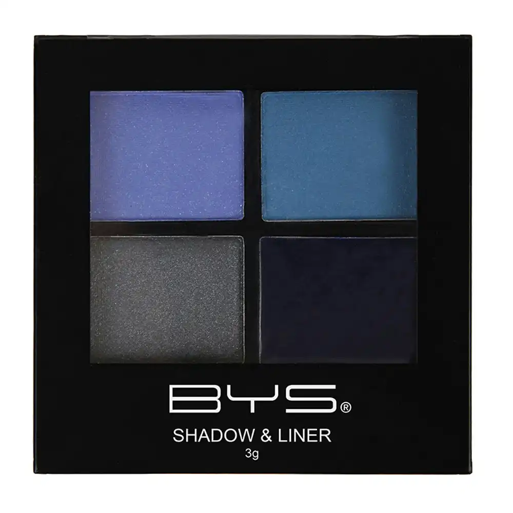 BYS 3g Shadow & Liner Eye Makeup/Cosmetics/Beauty Palette Indigo Sky 5 Shades