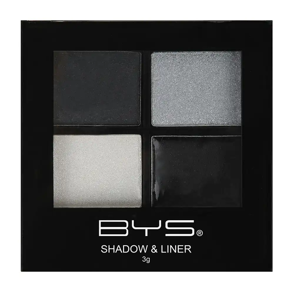 BYS 3g Shadow & Liner Eye Makeup/Cosmetics/Beauty Palette Indigo Sky 4 Shades