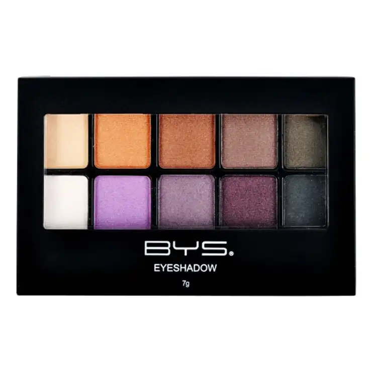 BYS 7g Eyeshadow Palette Guilty Pleasures Cosmetic Beauty Face Makeup 10 Shades