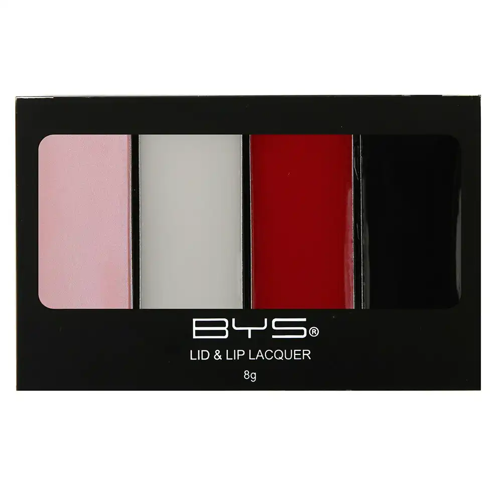 BYS 8g Eye Lid & Lip Lacquer Rebel Cosmetic Women Beauty Face Makeup 4 Shades
