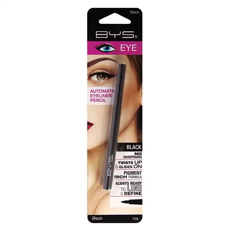 BYS Automatic 0.2g Twist Eyeliner Pencil Women Cosmetic Eye Makeup Beauty Black