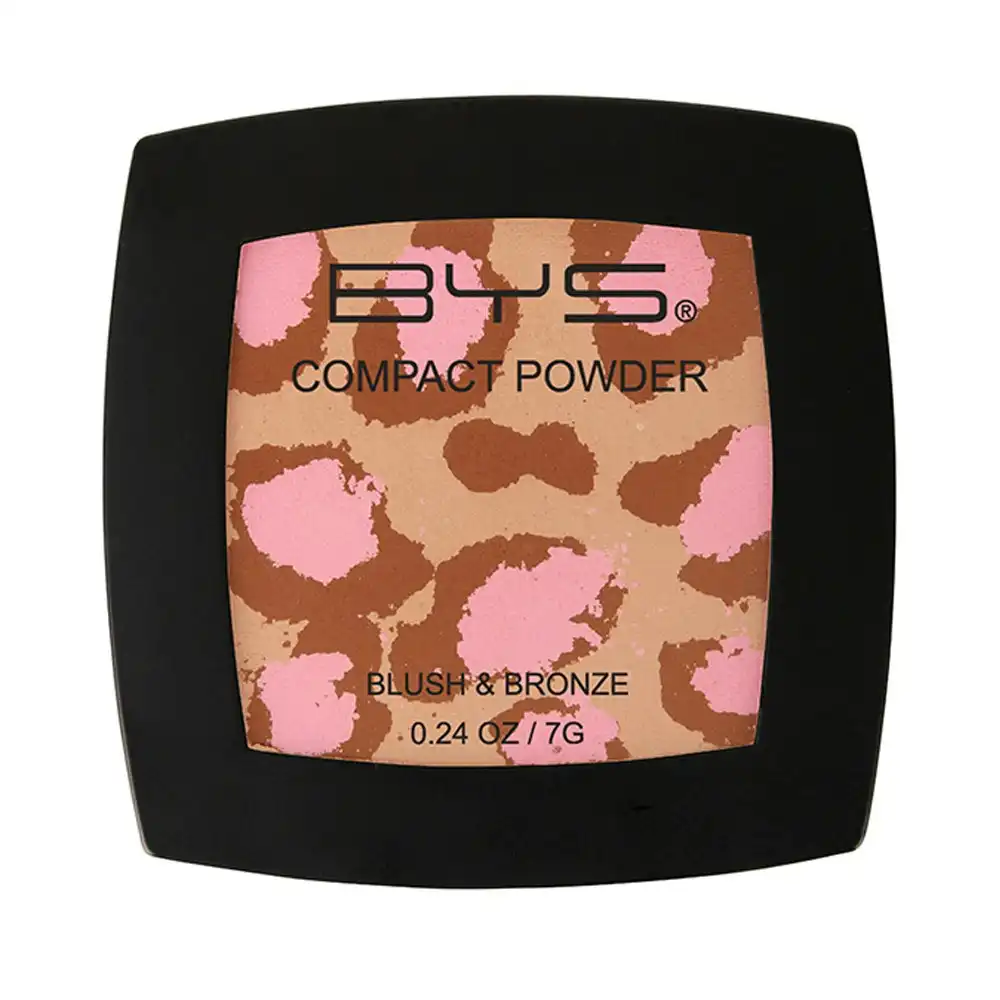 BYS Blush/Bronze Wild Thing Glow Cosmetic Beauty Face Makeup Compact Powder 7g