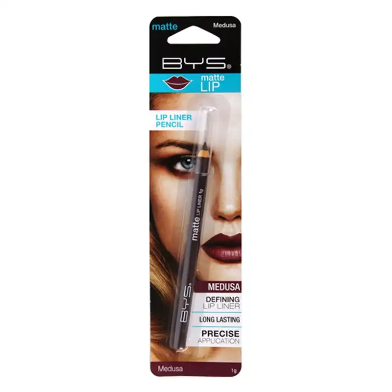 BYS Matte Lip Liner Pencil Precise Cosmetic Beauty Makeup Long Lasting Medusa 1g