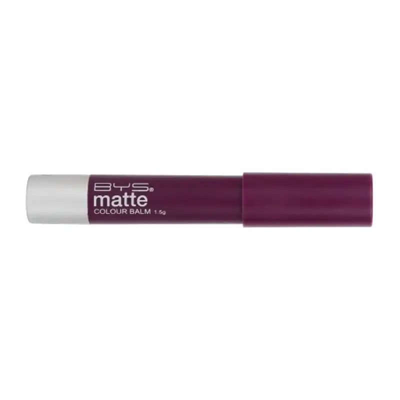 BYS Lip Colour 1.5g Balm Stick Matte Velvet Finish Beauty Makeup Cosmetics Vixen