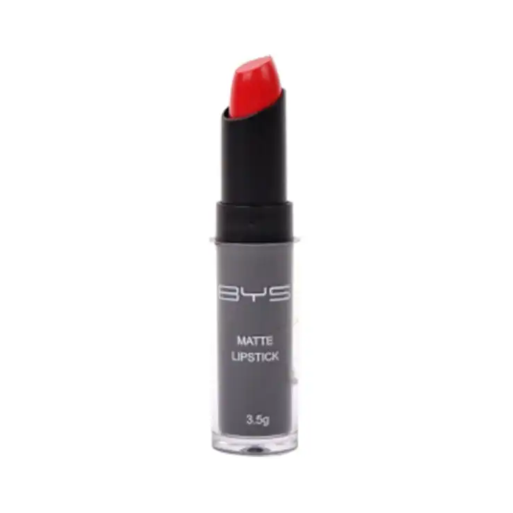 BYS 3.5g Matte Lipstick Velvety Creamy Lip Colour Makeup Cosmetics Reddy Set Go