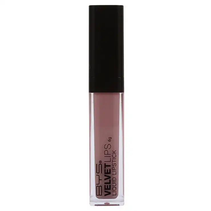 BYS Velvet Cream Soft Plush Lipstick Lip Colour Cosmetics Makeup Guilty Taupe 6g