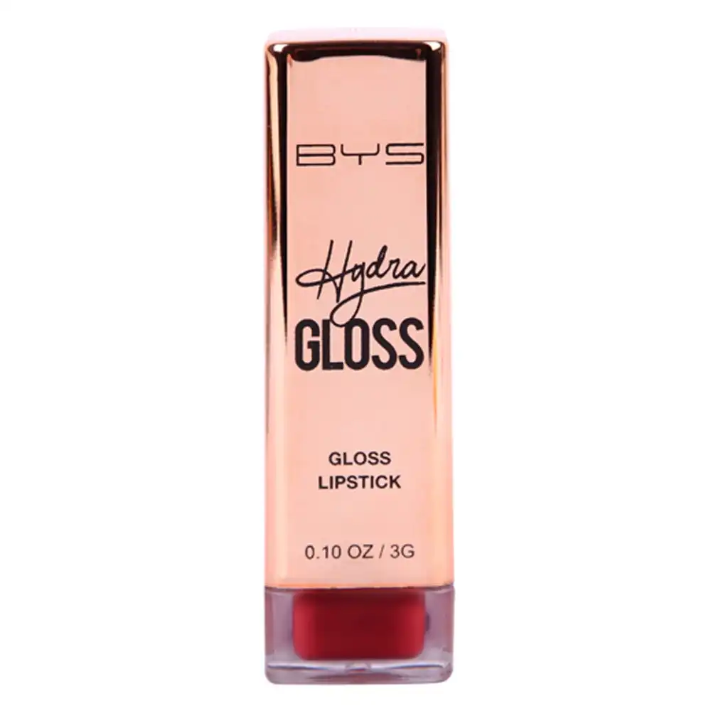 BYS Hydra Gloss Lipstick Lip Colour Cosmetic Beauty Scented Makeup Glisten 3g