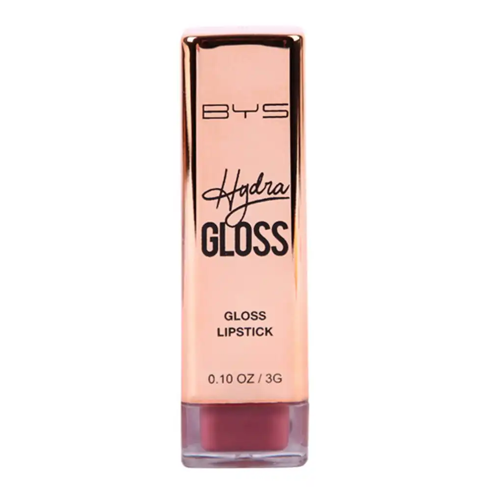 BYS Hydra Gloss Lipstick Lip Colour Cosmetic Beauty Scented Makeup Polished 3g